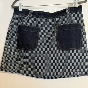 Madewell Blue Denim Skirt